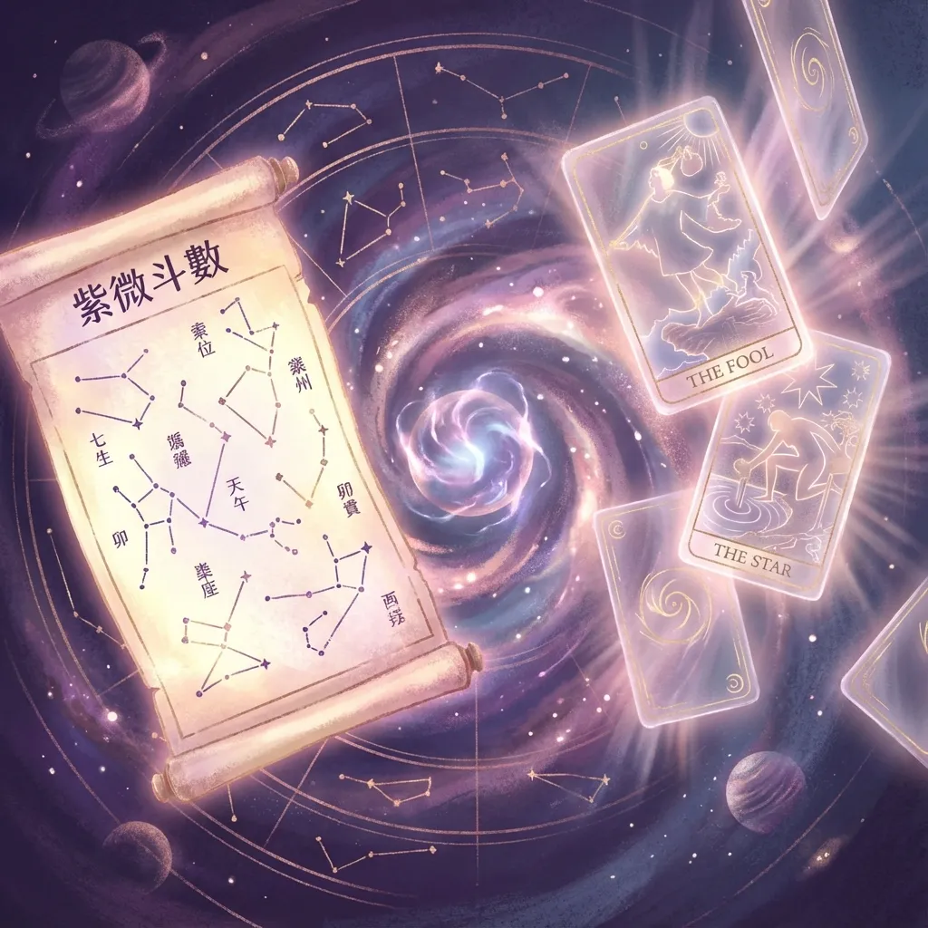 紫微斗數與塔羅牌的融合